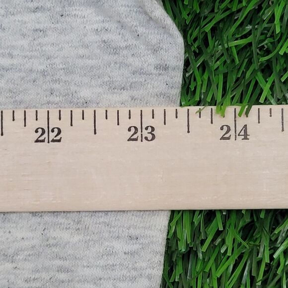 Vintage 90s USN Navy Shirt XL 23x27 Gray Boxy - Picture 4 of 12